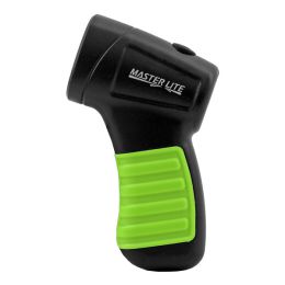 Climate and Eco-Friendly Battery Operated Master Lite Pistol Grip Push Button Flashlight -...