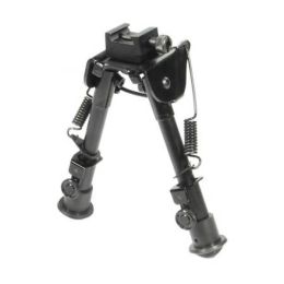 Leapers UTG Tactical OP Bipod Rubber Feet 6.1-7.9in Cntr Ht