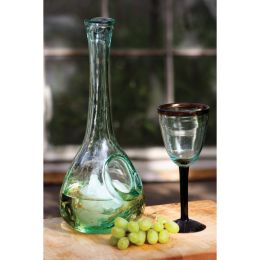 White Wine Glass Decanter With Ice Pocket