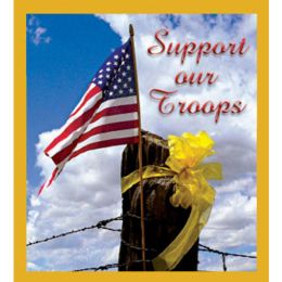 Support Our Troops - Magnetic Bookmark