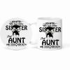 Sister and Aunt Mug and Coaster Set