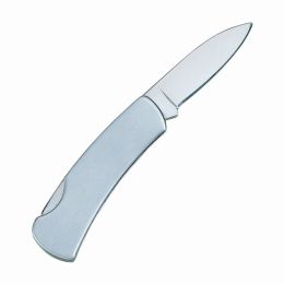 Locking Pocket Knife, Stainless Steel 3"