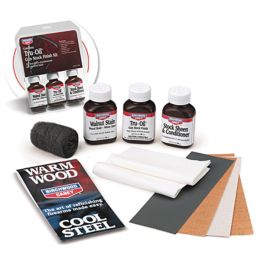Birchwood Casey Tru Oil Stock Finish Kit (Color: Black, Material: Steel)