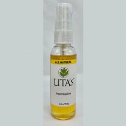 Lita's All Natural Insect Repellent Spray (Color: Lemon, Country of Manufacture: United States)