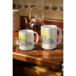 Chicago Neighborhoods Coffee Mug (Color: Coffee, Material: Ceramic, Country of Manufacture: United States)
