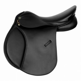 Vegan-X All Purpose Saddle (Color: Black, Material: Leather, Country of Manufacture: United States)